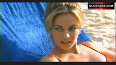 67. Lisanne Falk in Red Bikini – Shattered Image