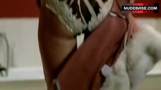 Paris Hilton Removes Panties – Nine Lives