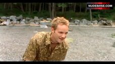 23. Erica Durance Topless on Beach – House Of The Dead