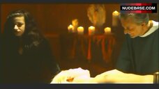 45. Candice Leigh Bauman Nude on Altar Table – Midnight Mass