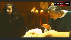 Candice Leigh Bauman Nude on Altar Table – Midnight Mass
