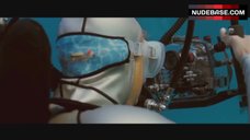 56. Ashley Scott Topless Sunbathing – Into The Blue