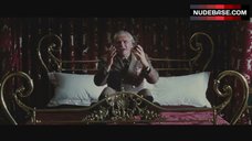 56. Hot January Jones in Lingerie – X-Men: First Class