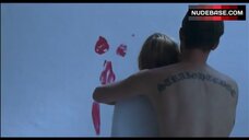 122. Sophie Quinton Nude Body Painting – Avril