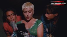 78. Alyssa Milano Hot Scene – Double Dragon