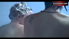 34. Stephanie Gossger Naked in Shower – Einer Geht Noch