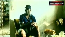 1. Nicole Seelig Bare Breasts during Striptease – Lost Killers