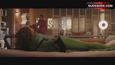 45. Rachel Nichols in Sexy Lingerie – Star Trek