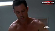 100. Dina Meyer in Sexy Black Underwear – Burn Notice