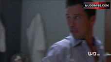 56. Dina Meyer in Sexy Black Underwear – Burn Notice