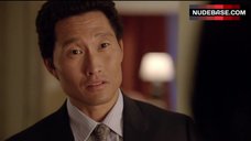 34. Yunjin Kim Boobs in Bra – Lost