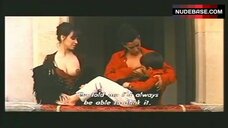 67. Mathilda May Breast Feeding – The Tit And The Moon