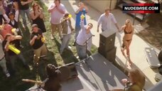 89. Mari Morrow in Black Bikini – Road Trip: Beer Pong