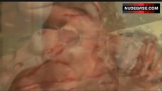 100. Mary Charlotte Wilcox Nude under Shower – Psychic Killer