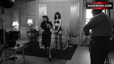 1. Gretchen Mol Modeling in Lingerie – The Notorious Bettie Page