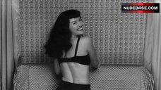 100. Gretchen Mol Modeling in Lingerie – The Notorious Bettie Page