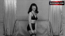 23. Gretchen Mol Modeling in Lingerie – The Notorious Bettie Page