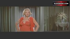 Marilyn Monroe in Sexy Red Body Suit – How To Marry A Millionaire