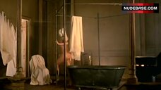 56. Naked Lizzy McInnerny Gets Out of Bath – Rowing With The Wind