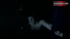 Nude Lucy Lawless in Underwater – The X-Files