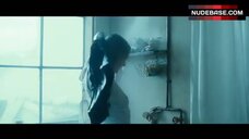 1. Lauren Lee Smith Pokies Through Wet Top – Helen