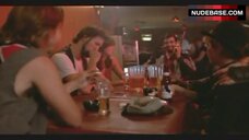 1. Amy Mathesiuf Topless Stripper – The Majorettes