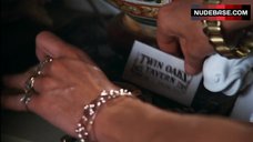 1. Anjelica Huston Small Breasts – The Postman Always Rings Twice