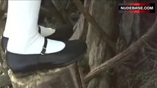 56. Angie Harmon Nude Boobs and Butt – Lawn Dogs