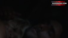 34. Madonna Nude on Beach – Swept Away