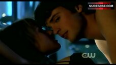 67. Erica Durance Tattoo on Boobs – Smallville