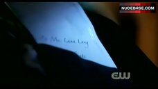 78. Erica Durance Tattoo on Boobs – Smallville