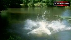 23. Elizabeth McGovern Goes into Water in Underwear – Racing With The Moon