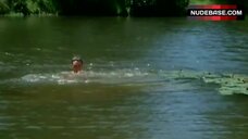 78. Elizabeth McGovern Goes into Water in Underwear – Racing With The Moon