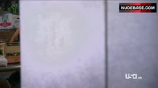 1. Callie Thorne Underwear Scene – Royal Pains