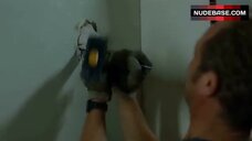 1. Scared Isabelle Huppert in Shower – My Worst Nightmare