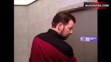 1. Marina Sirtis Braless – Star Trek: The Next Generation