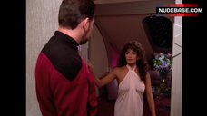 12. Marina Sirtis Braless – Star Trek: The Next Generation