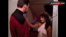 23. Marina Sirtis Braless – Star Trek: The Next Generation