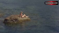 23. Juliet Mills Nude Sunbathing – Avanti!