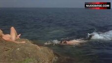 34. Juliet Mills Nude Sunbathing – Avanti!