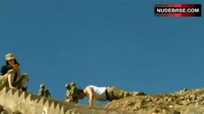 56. Bettina Hoppe Topless Sunbathing – Baader