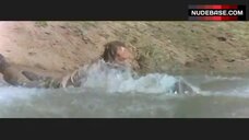 1. Sandra Prinsloo Breasts Through Wet Dress – The Gods Must Be Crazy