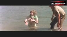 Sandra Prinsloo Breasts Through Wet Dress – The Gods Must Be Crazy