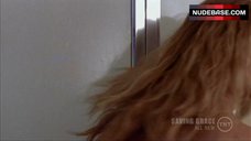34. Holly Hunter Naked in Bathroom – Saving Grace