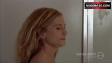 78. Holly Hunter Naked in Bathroom – Saving Grace