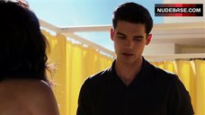 100. Jessica Marais Topless Sunbathing – Magic City