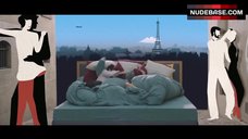 23. Sophie Marceau in See-Through Lingerie – Sex, Love & Therapy