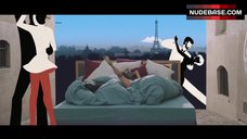 34. Sophie Marceau in See-Through Lingerie – Sex, Love & Therapy