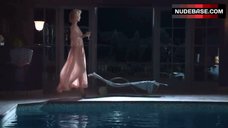 1. Eva Herzigova Nude in Pool – Brian Atwood 2013 Ad