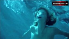 100. Eva Herzigova Nude in Pool – Brian Atwood 2013 Ad